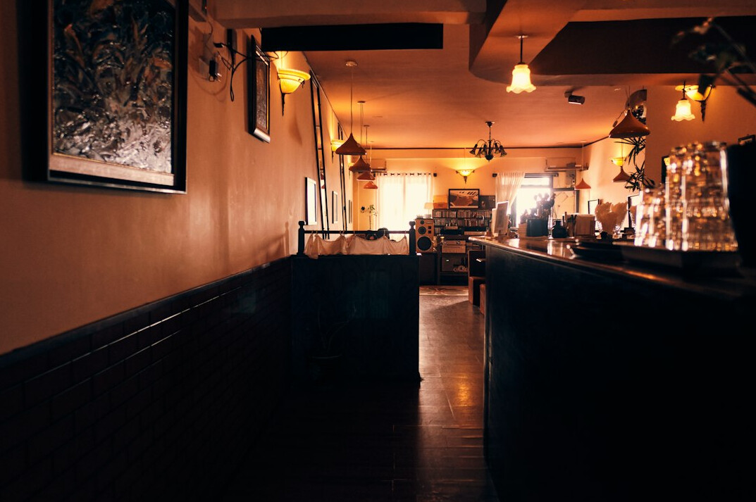empty shop interior