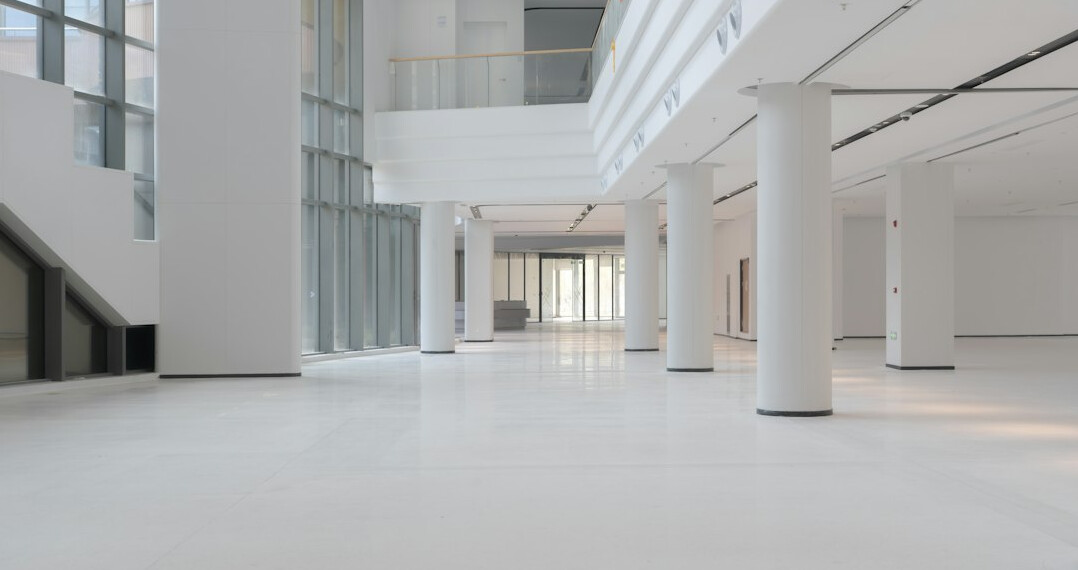 empty commercial space interior